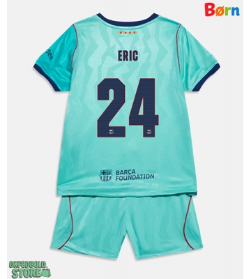 Barcelona Eric Garcia #24 Replika Babytøj Tredje sæt Børn 2026-27 Kortærmet (+ Korte bukser)